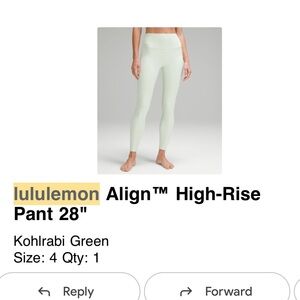 Lululemon Energy Bra and Leggings Set in Green